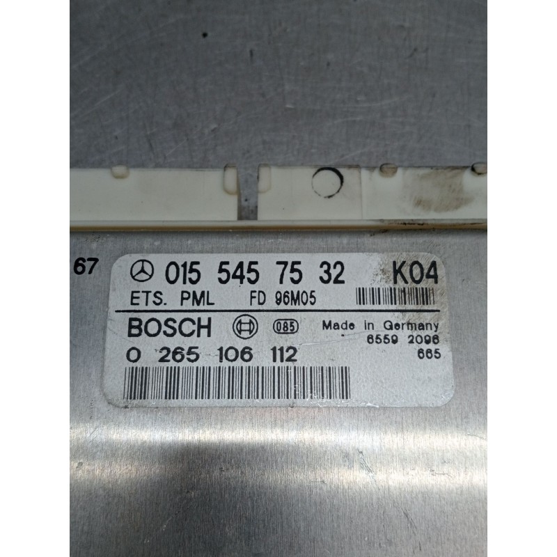 Recambio de centralita abs para mercedes-benz clase e (w210) e 300 d (210.020) referencia OEM IAM 0265106112 0155457532 1995