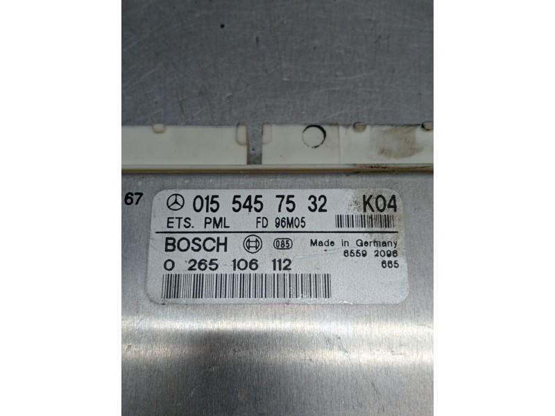 Recambio de centralita abs para mercedes-benz clase e (w210) e 300 d (210.020) referencia OEM IAM 0265106112 0155457532 1995