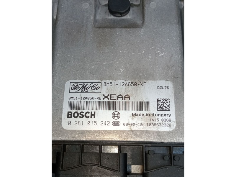 Recambio de centralita motor uce para ford focus ii (da_, hcp, dp) 1.6 tdci referencia OEM IAM 0281015242 8M5115A650XE 1039S3232