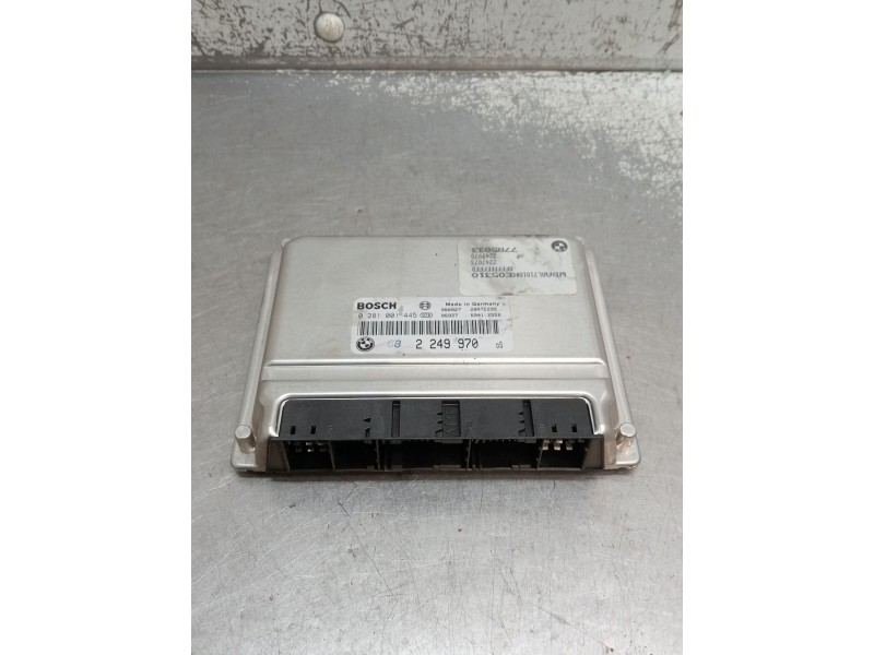 Recambio de centralita motor uce para bmw 3 (e46) 320 d referencia OEM IAM 0281001445 2249970 980827 28RTE295 1998