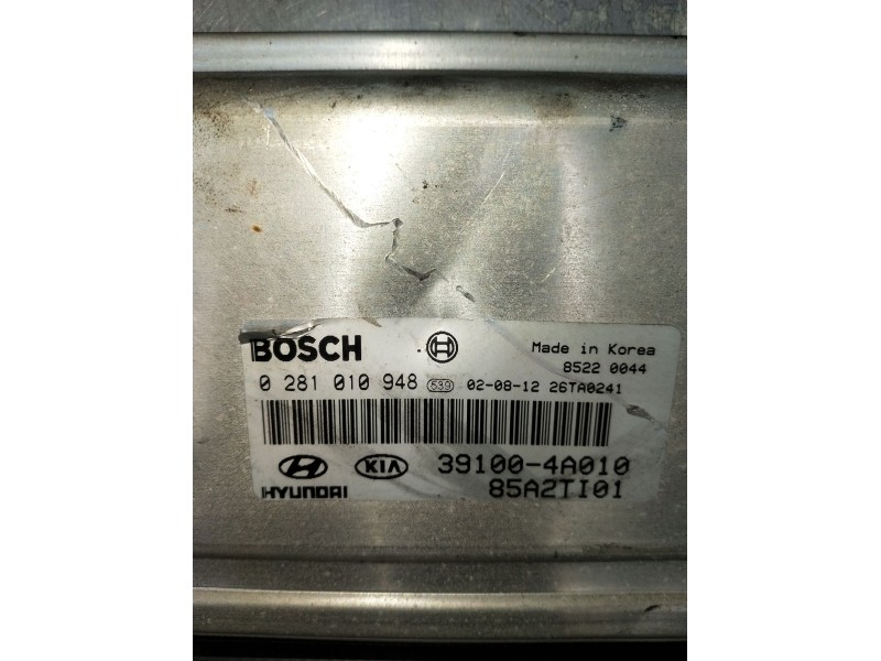 Recambio de centralita motor uce para hyundai h-1 / starex autobús (a1) 2.5 crdi referencia OEM IAM 0281010948 391004A010 85A2TI
