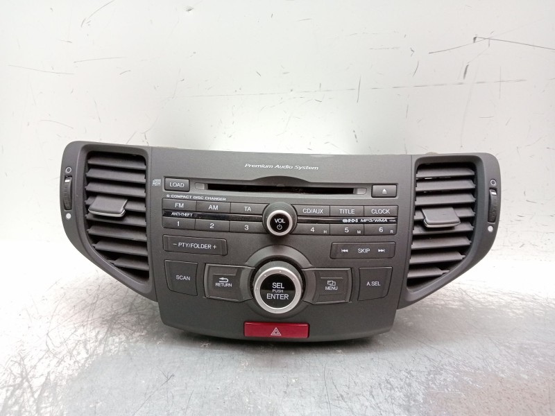 Recambio de sistema audio / radio cd para honda accord viii (cu) 2.2 i-dtec (cu3) referencia OEM IAM 39100TLOG200 10015246 CQEH1