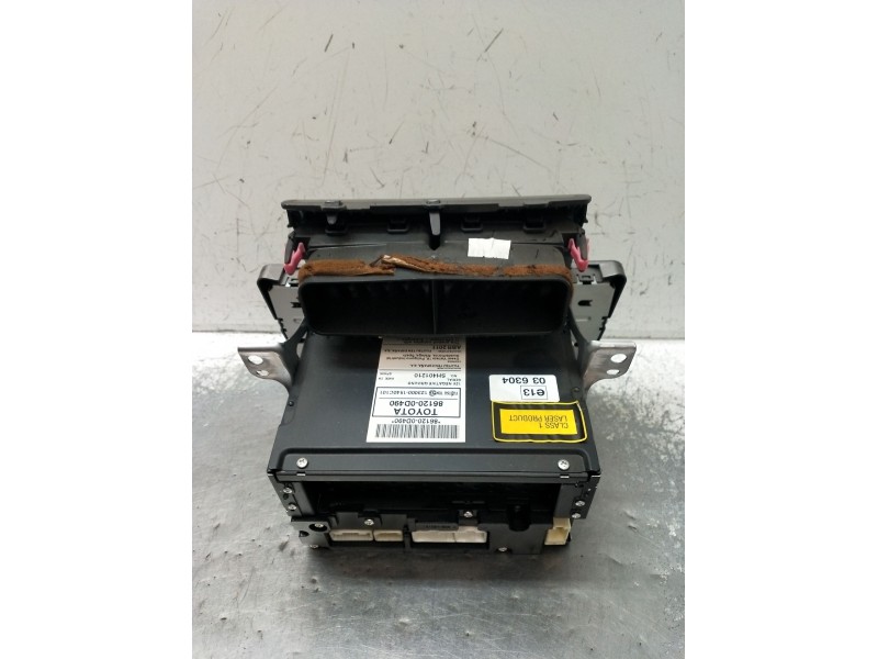 Recambio de sistema audio / radio cd para toyota yaris (_p9_) 1.0 vvt-i (ksp90_) referencia OEM IAM 861200D490 1230001540C101 SH