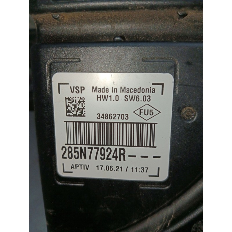 Recambio de modulo electronico para renault arkana i (lcm_, ldn_) 1.6 e-tech 145 (ldmu) referencia OEM IAM 285N77924R 34862703 A