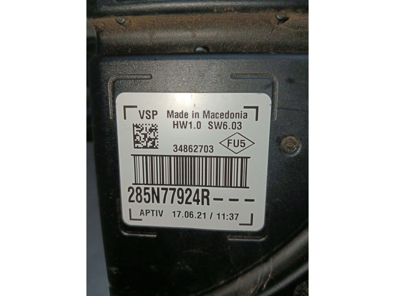 Recambio de modulo electronico para renault arkana i (lcm_, ldn_) 1.6 e-tech 145 (ldmu) referencia OEM IAM 285N77924R 34862703 A