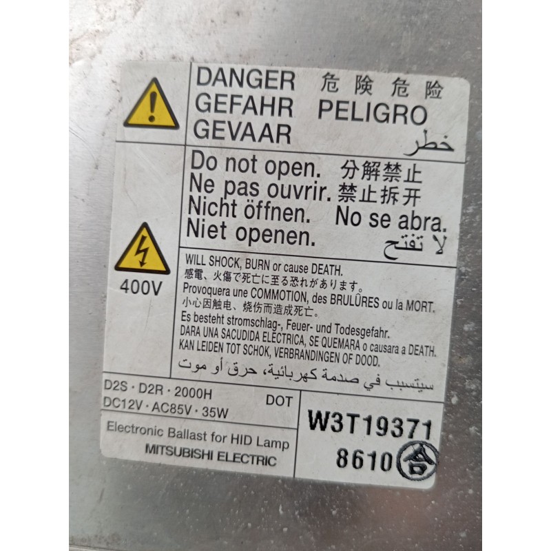 Recambio de faro derecho para honda accord viii (cu) 2.2 i-dtec (cu3) referencia OEM IAM W3T19371 XENON VER FOTOS