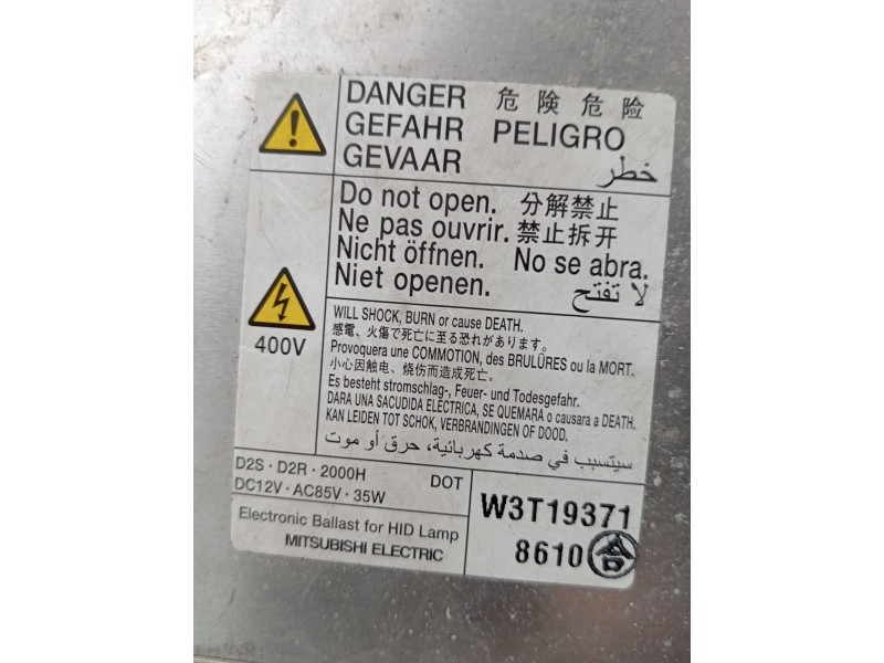 Recambio de faro derecho para honda accord viii (cu) 2.2 i-dtec (cu3) referencia OEM IAM W3T19371 XENON VER FOTOS