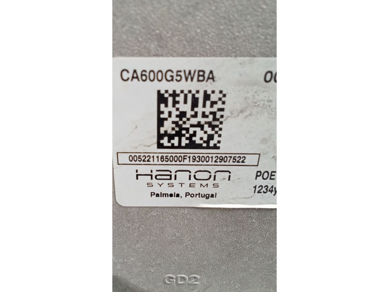 Recambio de compresor aire acondicionado para jeep renegade referencia OEM IAM   21