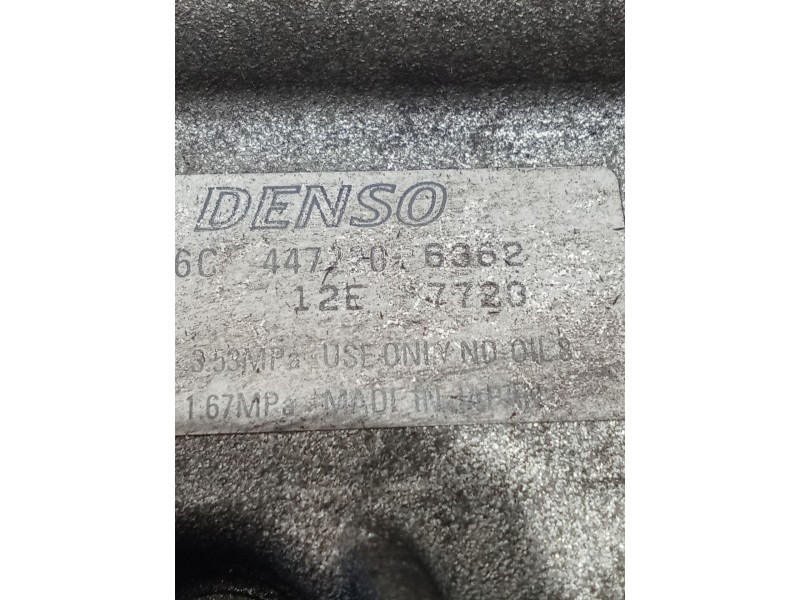 Recambio de compresor aire acondicionado para toyota corolla (_e12_) 1.6 vvt-i (zze121_) referencia OEM IAM 447220 6362 7720 02