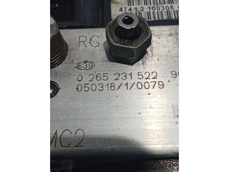 Recambio de abs para citroën xsara picasso (n68) 2.0 hdi referencia OEM IAM 0265800415 0265231522 9655045180