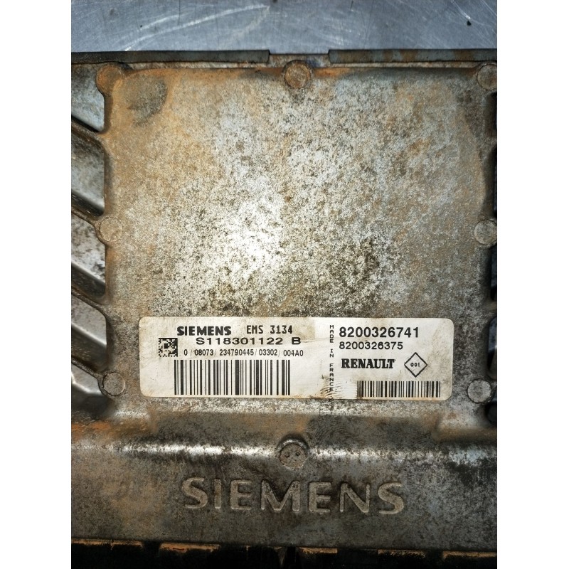 Recambio de centralita motor uce para renault clio ii (bb_, cb_) 1.4 16v (b/cb0p, bb13) referencia OEM IAM 8200326741 8200326375