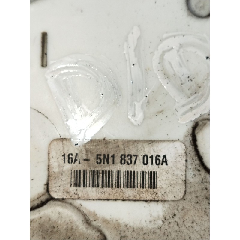 Recambio de motor cierre centralizado delantero derecho para seat ibiza iv sc (6j1, 6p5) 1.9 tdi referencia OEM IAM 5N1837016A 3