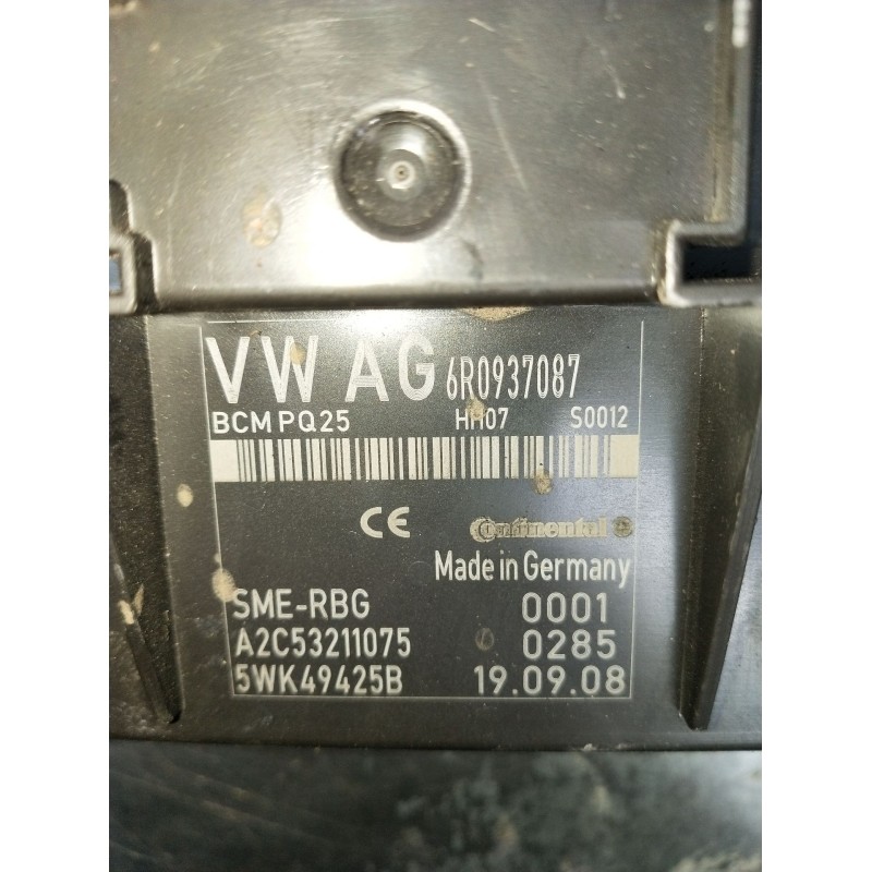 Recambio de modulo electronico para seat ibiza iv sc (6j1, 6p5) 1.9 tdi referencia OEM IAM 6R0937087 A2C53211075 5WK49425B 2008