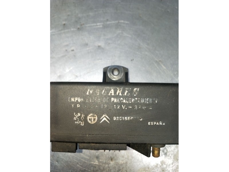 Recambio de caja precalentamiento para peugeot 205 ii (20a/c) 1.7 diesel referencia OEM IAM 9251586280  1983