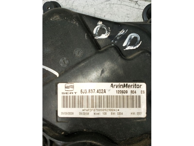 Recambio de elevalunas delantero derecho para seat ibiza iv sc (6j1, 6p5) 1.9 tdi referencia OEM IAM 6J3837402A 3P 2008