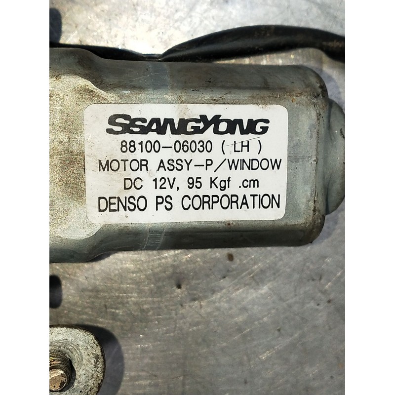 Recambio de elevalunas delantero izquierdo para ssangyong korando (kj) 2.9 td referencia OEM IAM 8810006030 3P 2004