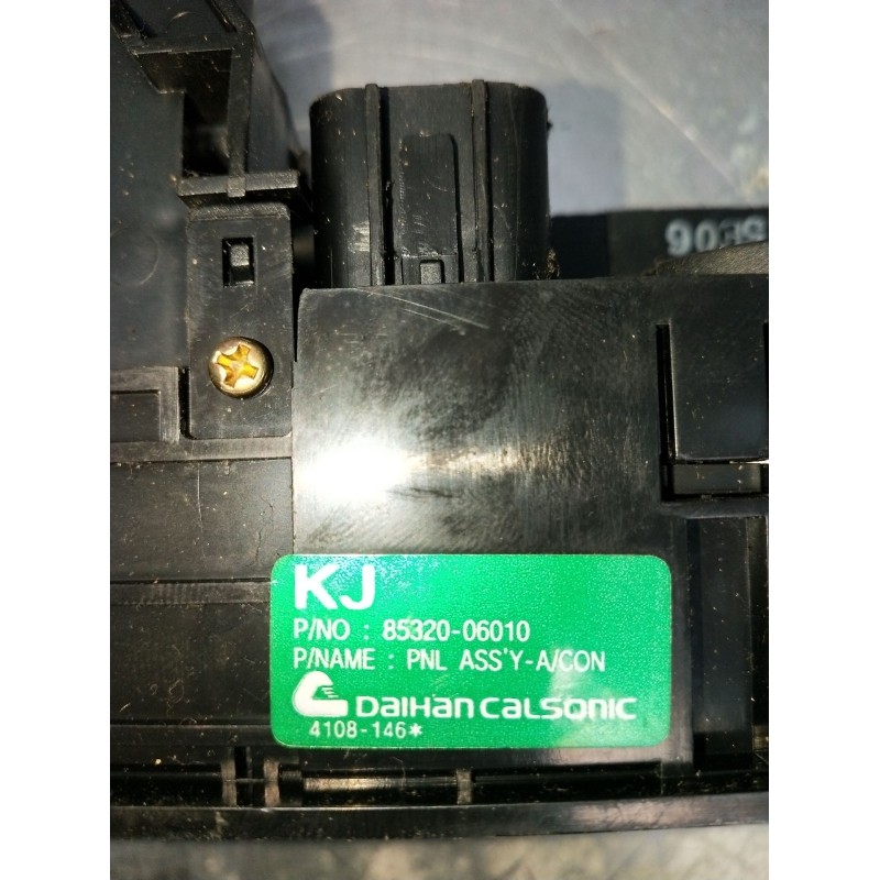 Recambio de mando calefaccion / aire acondicionado para ssangyong korando (kj) 2.9 td referencia OEM IAM 8532006010 4108146 2004