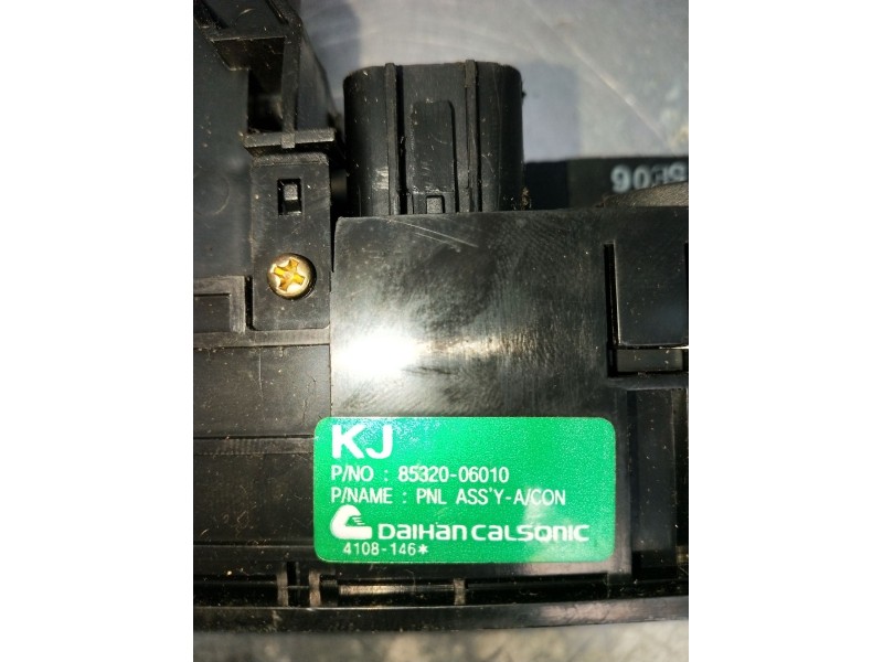 Recambio de mando calefaccion / aire acondicionado para ssangyong korando (kj) 2.9 td referencia OEM IAM 8532006010 4108146 2004