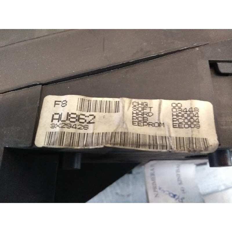 Recambio de cuadro instrumentos para nissan primera trav. (p12) 1.8 16v cat referencia OEM IAM AU862 3X29426 F8