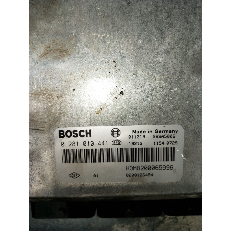 Recambio de centralita motor uce para volvo v40 station wagon (645) 1.9 di referencia OEM IAM 0281010441 H0M8200065996 28SA5006 