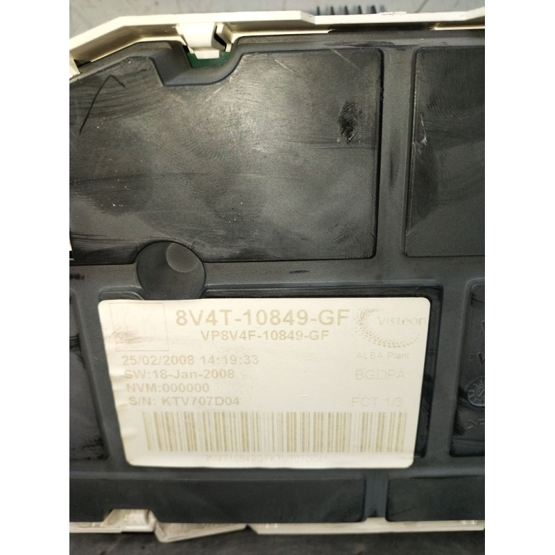 Recambio de cuadro instrumentos para ford c-max (dm2) 1.6 tdci referencia OEM IAM 8V4T10849GF KTV707D04 2007