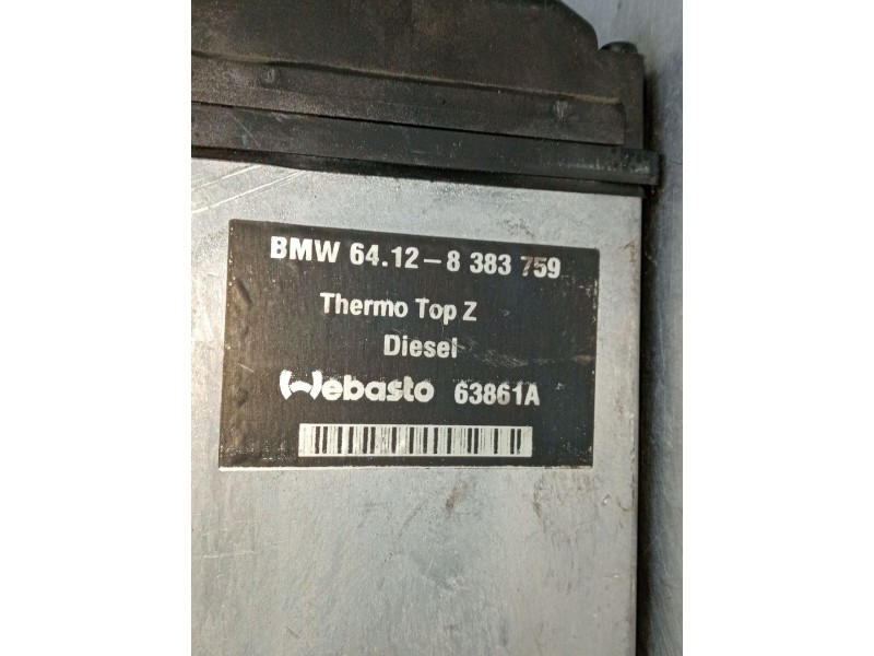 Recambio de valvula intercambio de calefaccion para bmw 3 (e46) 320 d referencia OEM IAM 8383759 63861A 1998