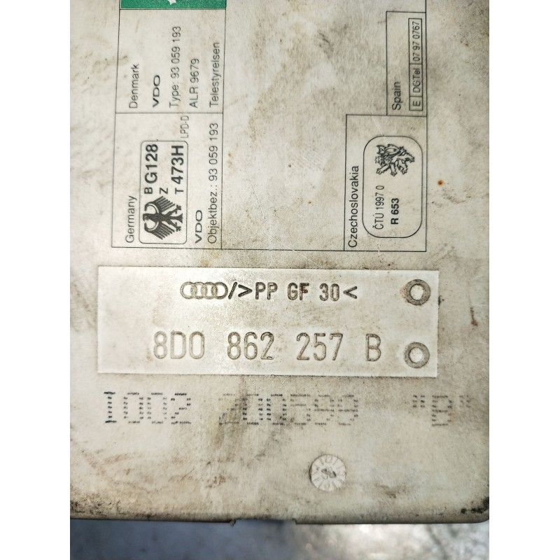Recambio de compresor cierre centralizado para audi a4 b5 (8d2) 2.5 tdi quattro referencia OEM IAM 8D0862257B  