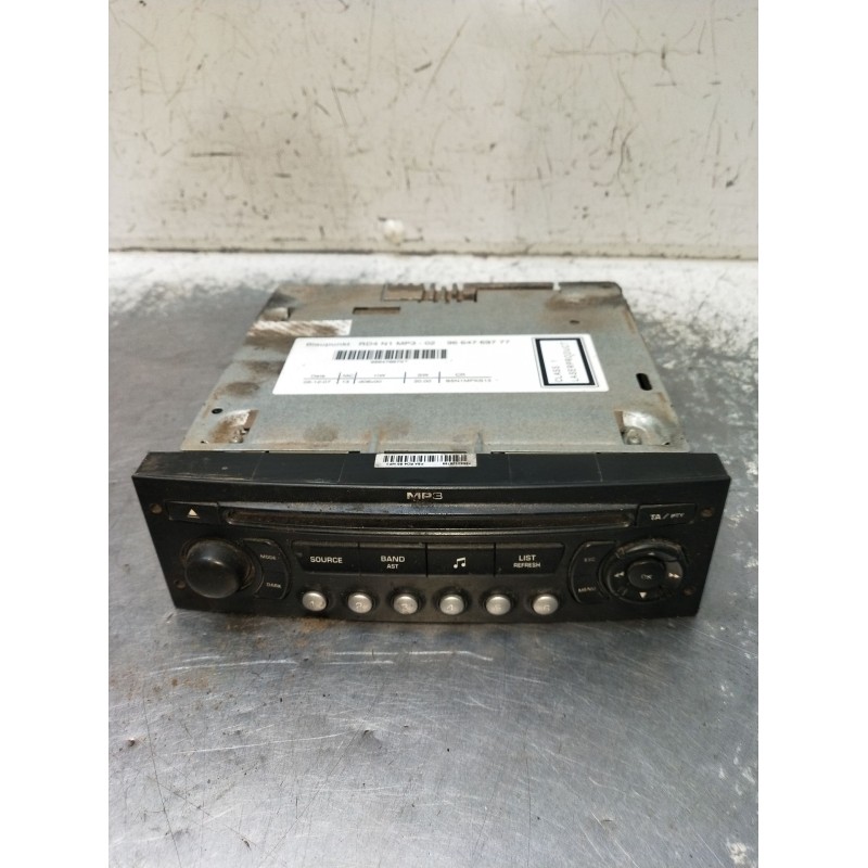 Recambio de sistema audio / radio cd para citroën c4 i (lc_) 1.6 hdi referencia OEM IAM 7645138393 024188 2006