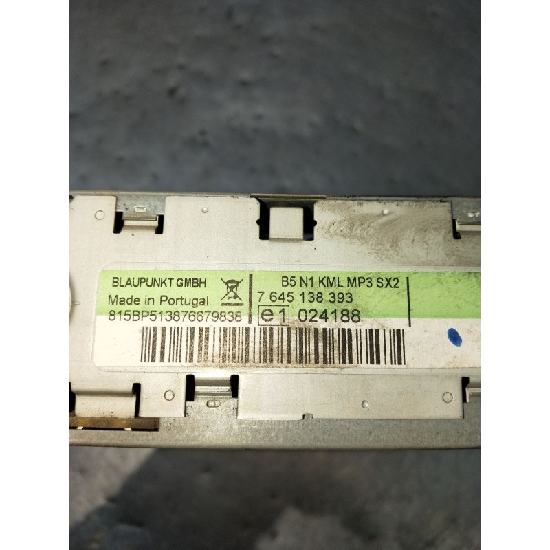 Recambio de sistema audio / radio cd para citroën c4 i (lc_) 1.6 hdi referencia OEM IAM 7645138393 024188 2006