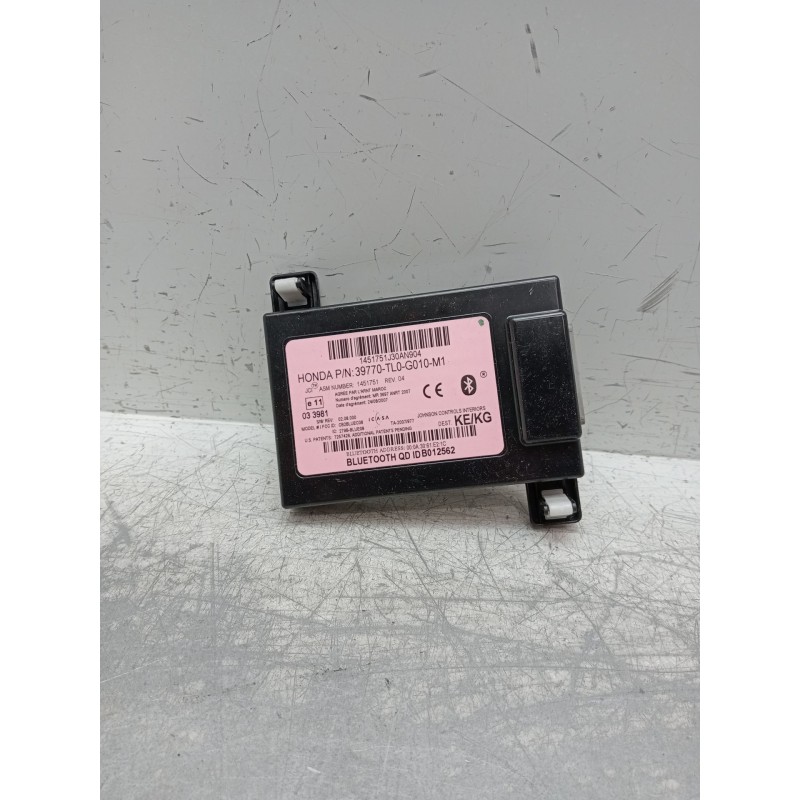 Recambio de modulo electronico para honda accord viii (cu) 2.2 i-dtec (cu3) referencia OEM IAM 39770TL0G010  