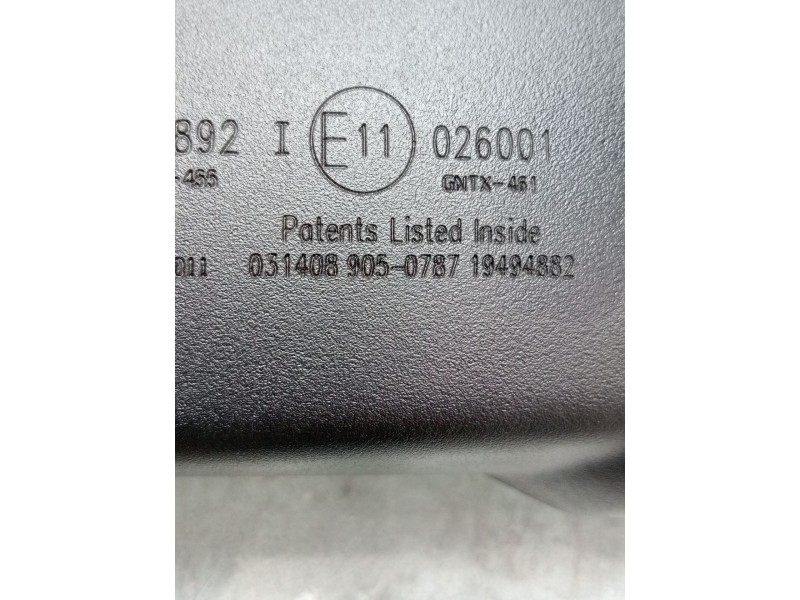 Recambio de espejo interior para honda accord viii (cu) 2.2 i-dtec (cu3) referencia OEM IAM 0314089050787 19494882 