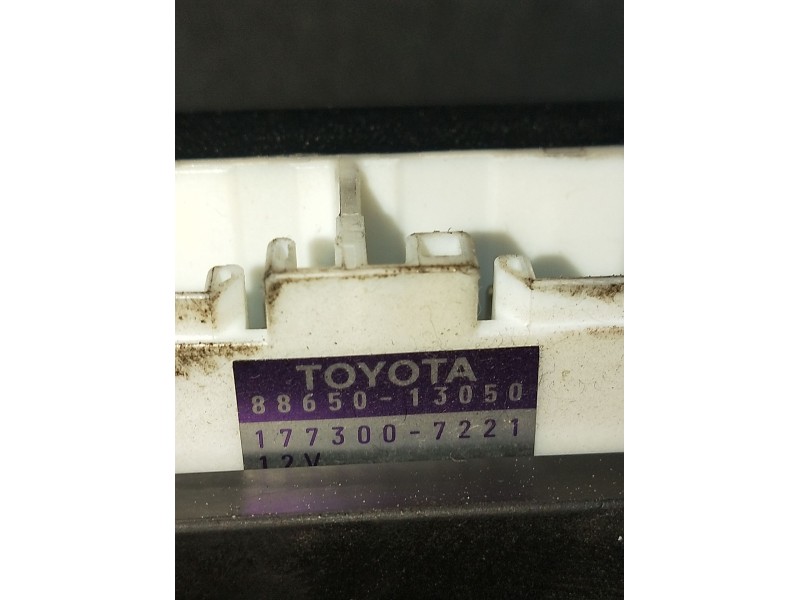Recambio de mando calefaccion / aire acondicionado para toyota corolla (_e12_) 1.6 vvt-i (zze121_) referencia OEM IAM 8865013050