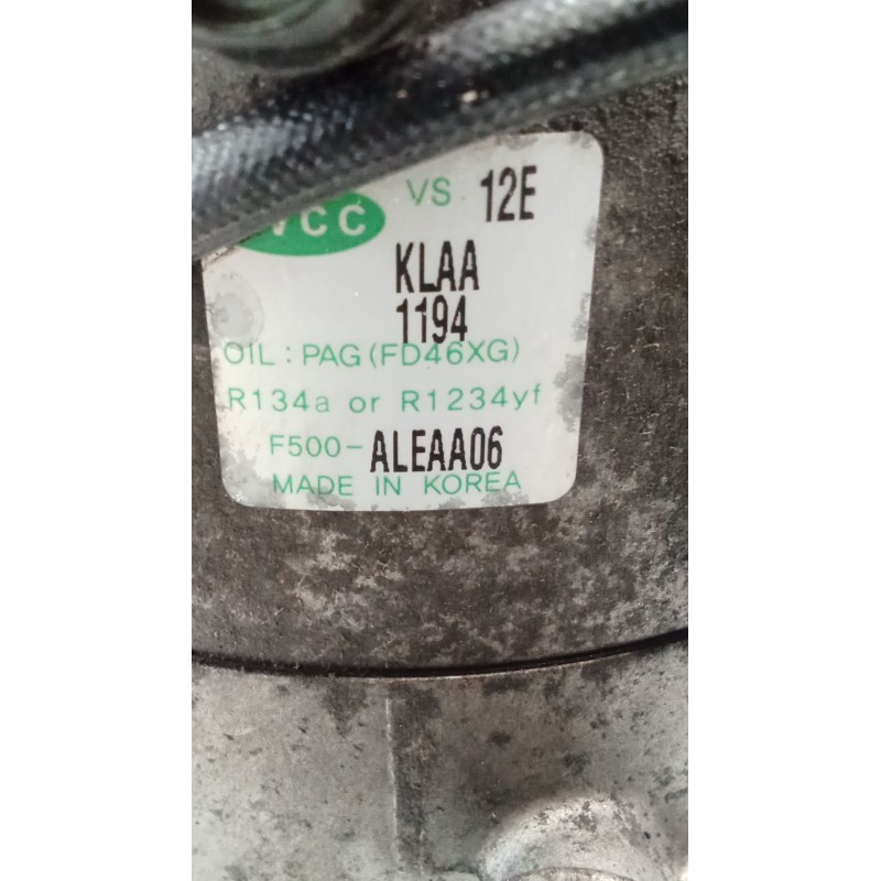 Recambio de compresor aire acondicionado para hyundai i20 ii (gb, ib) 1.2 referencia OEM IAM F500ALEAA06  14