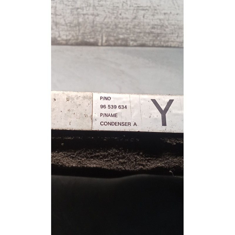 Recambio de condensador / radiador aire acondicionado para daewoo kalos (klas) 1.4 referencia OEM IAM 96539634  02