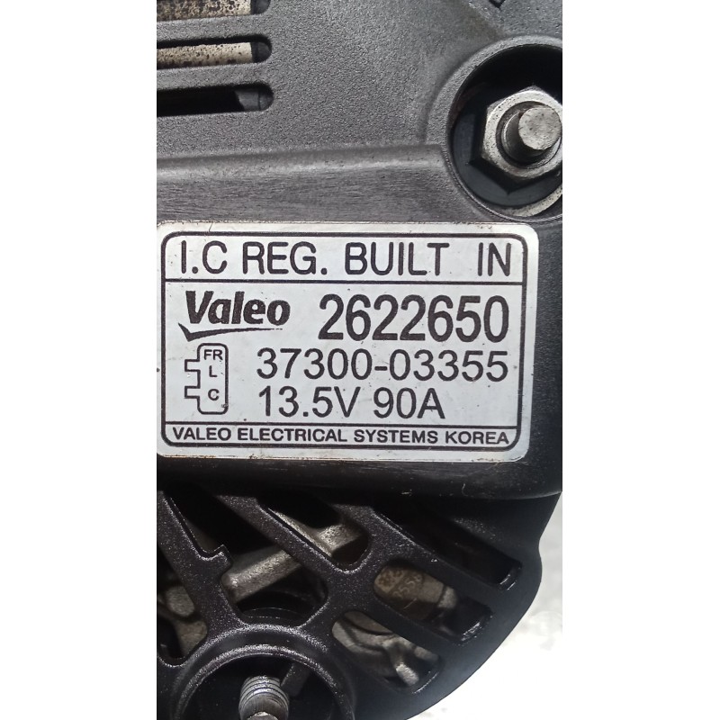 Recambio de alternador para hyundai i20 ii (gb, ib) 1.2 referencia OEM IAM 2622650 3730003355 90A 14