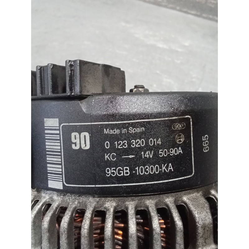 Recambio de alternador para ford escort v (aal, abl) 1.6 i 16v referencia OEM IAM 0123320014 95GB10300KA 