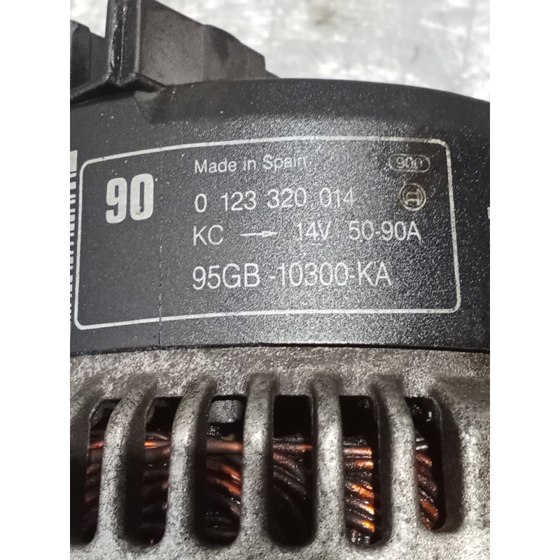 Recambio de alternador para ford escort v (aal, abl) 1.6 i 16v referencia OEM IAM 0123320014 95GB10300KA 