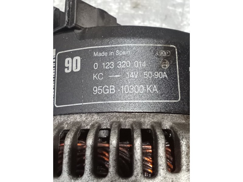 Recambio de alternador para ford escort v (aal, abl) 1.6 i 16v referencia OEM IAM 0123320014 95GB10300KA 