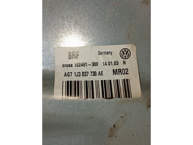 Recambio de elevalunas delantero derecho para volkswagen golf iv (1j1) 1.9 tdi referencia OEM IAM   1998