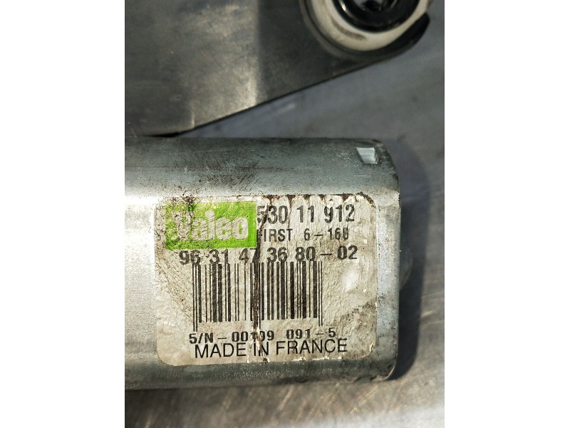 Recambio de motor limpia trasero para citroën xsara picasso (n68) 2.0 hdi referencia OEM IAM 9631473680 53011912 2004