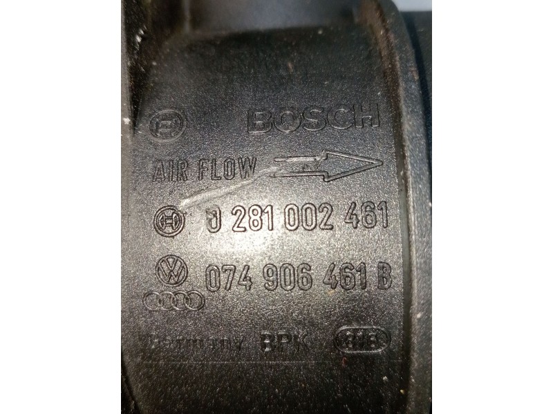 Recambio de caudalimetro para volkswagen golf iv (1j1) 1.9 tdi referencia OEM IAM 0281002461 074906461B 1998