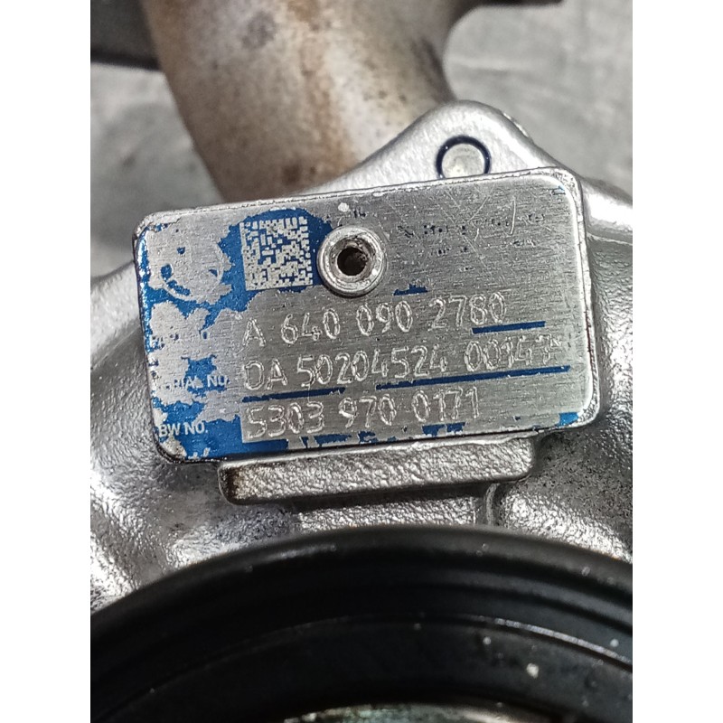 Recambio de turbocompresor para mercedes-benz clase a (w169) a 180 cdi (169.007, 169.307) referencia OEM IAM A6400902780 0A50204
