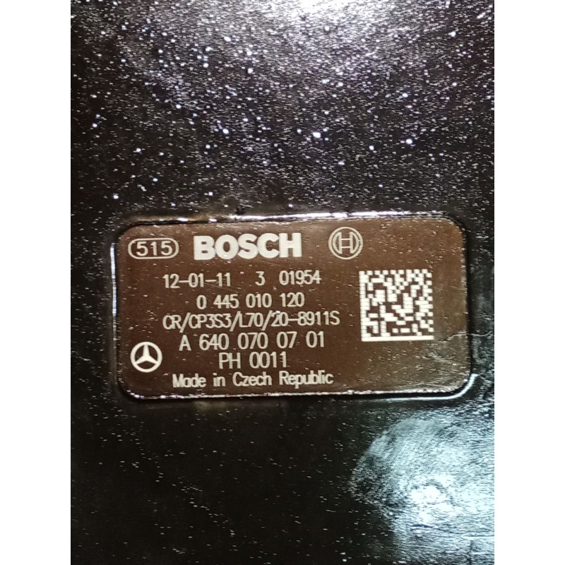 Recambio de bomba inyeccion para mercedes-benz clase a (w169) a 180 cdi (169.007, 169.307) referencia OEM IAM 0445010120 A640070