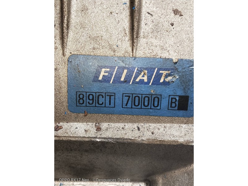 Recambio de caja cambios para fiat fiat referencia OEM IAM 89CT7000B   Recambio de caja cambios para fiat fiat referencia OEM IAM 89CT7000B