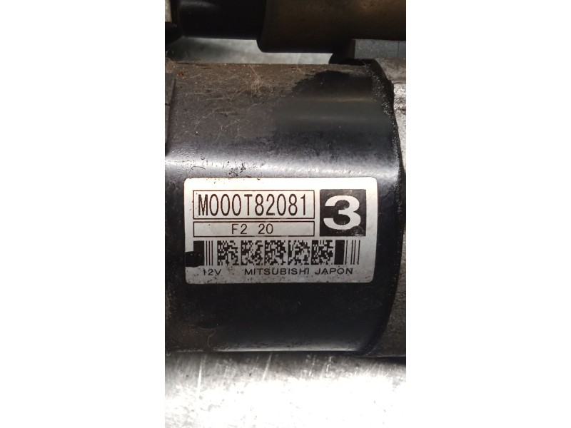 Recambio de motor arranque para peugeot 406 (8b) 2.0 16v referencia OEM IAM M000T82081  99