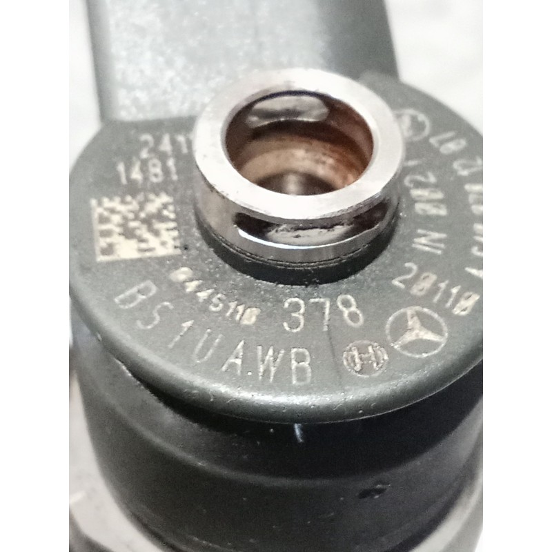 Recambio de inyector para mercedes-benz clase a (w169) a 180 cdi (169.007, 169.307) referencia OEM IAM 0445110378 A6400701287 BO