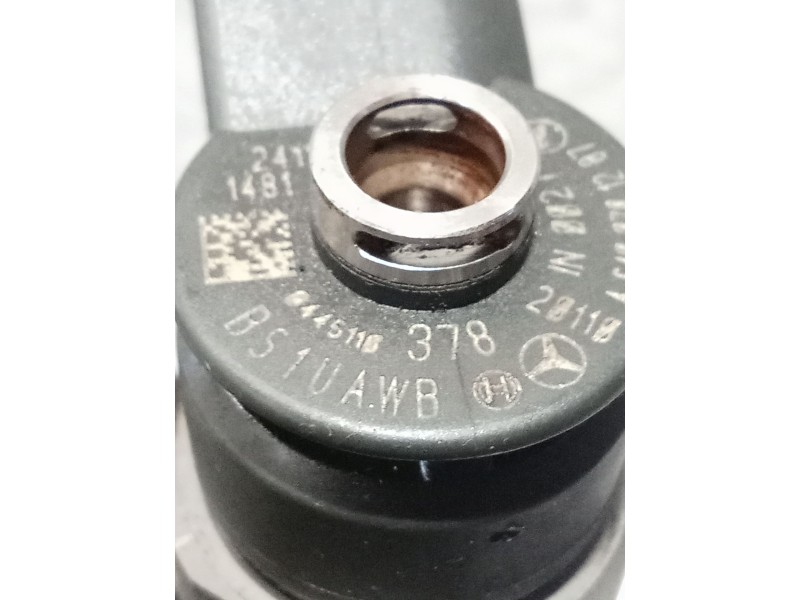 Recambio de inyector para mercedes-benz clase a (w169) a 180 cdi (169.007, 169.307) referencia OEM IAM 0445110378 A6400701287 BO