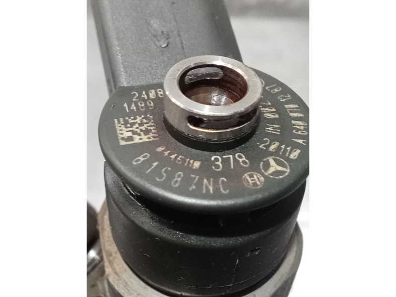 Recambio de inyector para mercedes-benz clase a (w169) a 180 cdi (169.007, 169.307) referencia OEM IAM 0445110378 A6400701287 BO