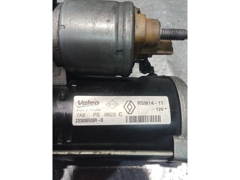 Recambio de motor arranque para dacia sandero ii (b8_) 1.5 dci referencia OEM IAM 233006508R  12