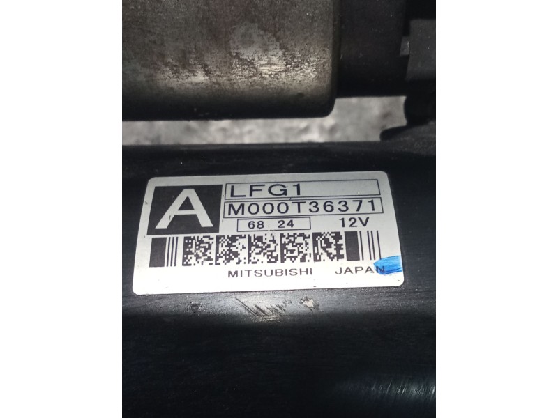 Recambio de motor arranque para mazda mx-5 (nc) 1.8 roadster coupe active+ (93kw) referencia OEM IAM M000T36371  